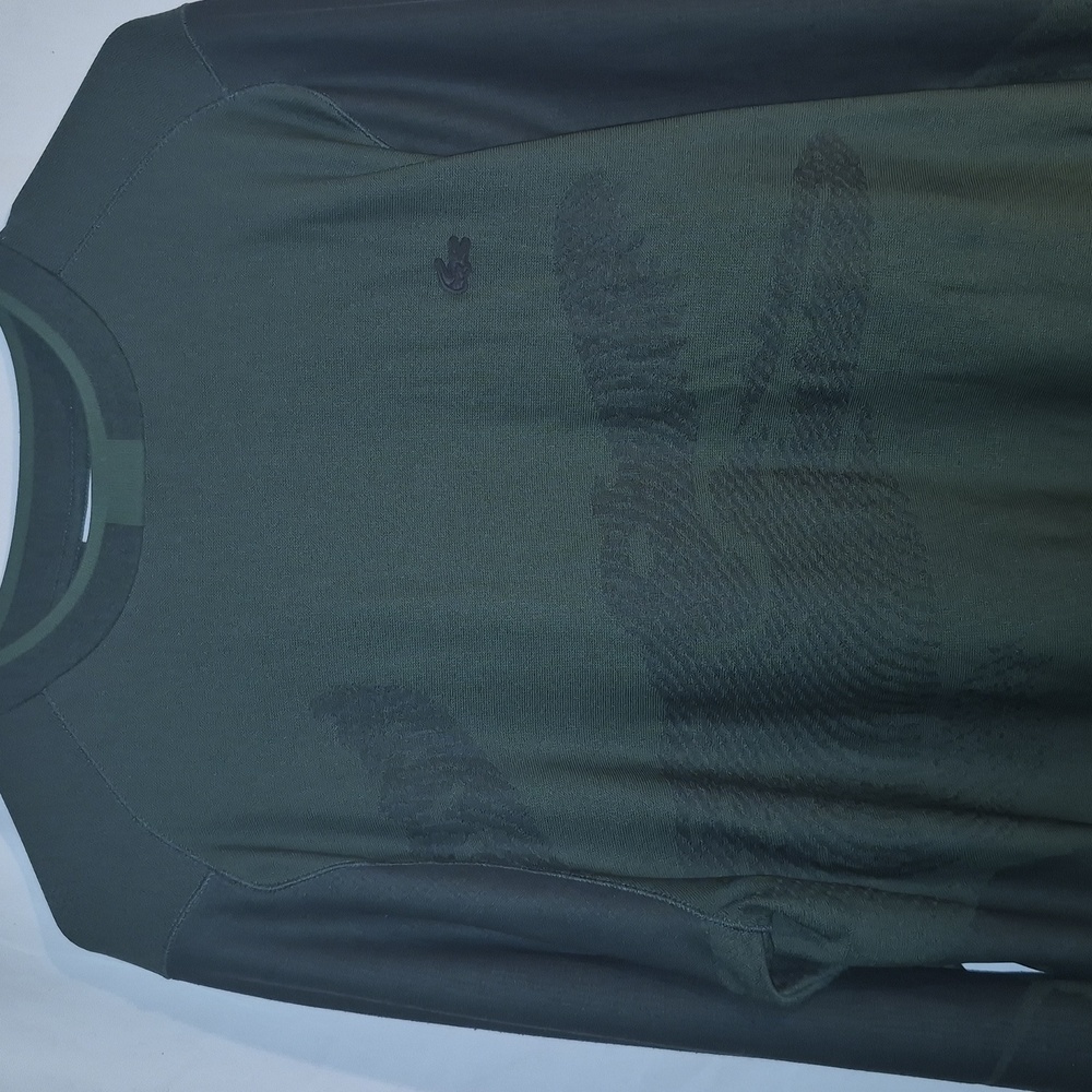 Lacoste Men's Dark Green Long Sleeve Tee